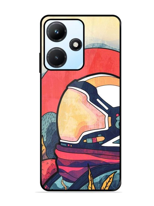 Cosmic Daydream Glossy Soft Edge Case for Infinix Hot 30I Chachhi