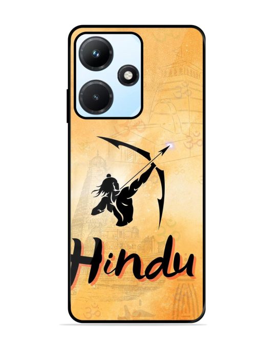 Hindu Glossy Soft Edge Case for Infinix Hot 30I Chachhi