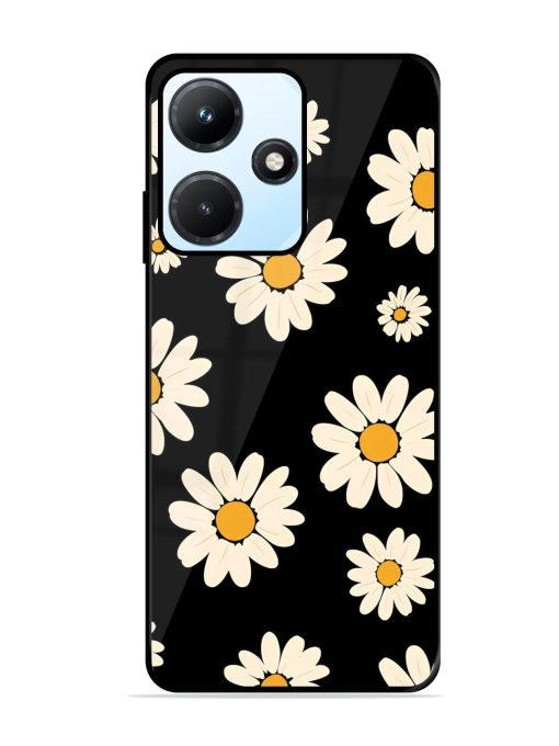 Daisies In The Night Glossy Soft Edge Case for Infinix Hot 30I Chachhi