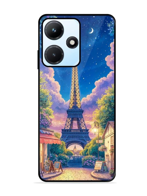 Twilight In Paris Glossy Soft Edge Case for Infinix Hot 30I Chachhi