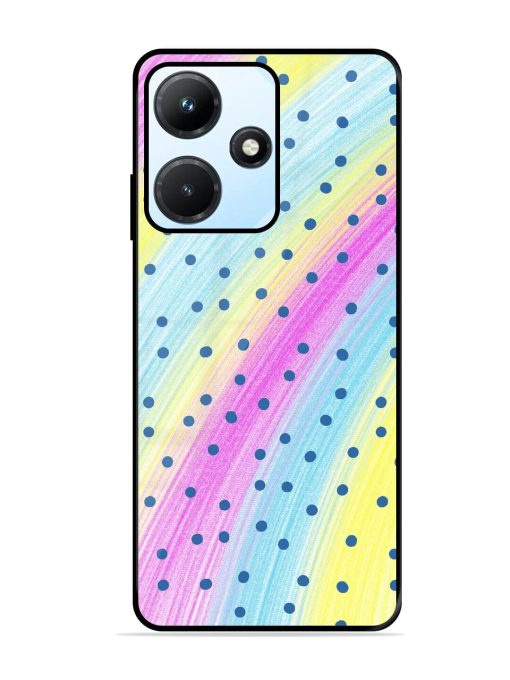 Polka Dot Paradise Glossy Soft Edge Case for Infinix Hot 30I Chachhi