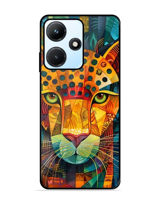 Mosaic Majesty Glossy Soft Edge Case for Infinix Hot 30I Chachhi