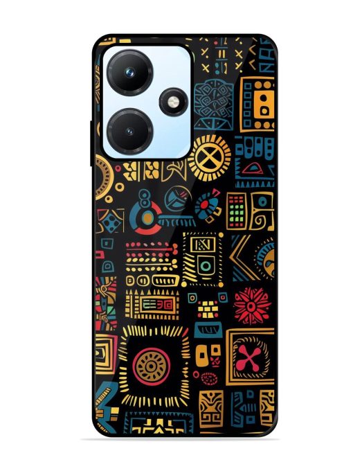 Tribal Tapestry Glossy Soft Edge Case for Infinix Hot 30I