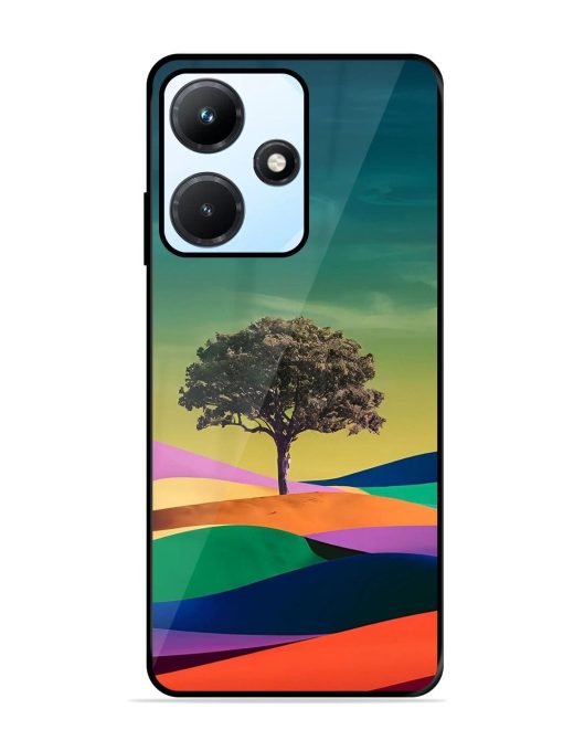 Rainbow'S Lone Sentinel Glossy Soft Edge Case for Infinix Hot 30I Chachhi