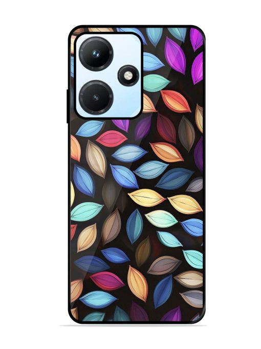 Colorful Kaleidoscope Glossy Soft Edge Case for Infinix Hot 30I