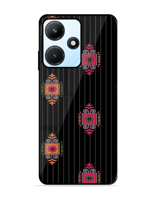 Ornate Elegance Glossy Soft Edge Case for Infinix Hot 30I Chachhi