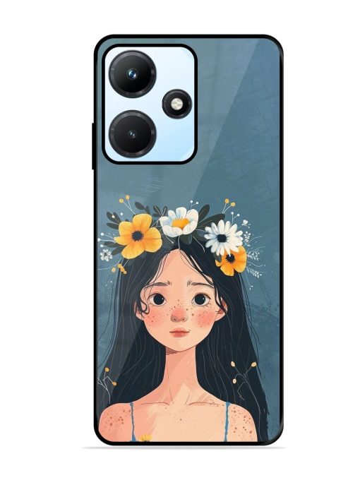 Gurl Art Glossy Soft Edge Case for Infinix Hot 30I Chachhi