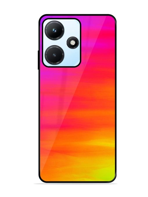 Neon Horizon Glossy Soft Edge Case for Infinix Hot 30I Chachhi