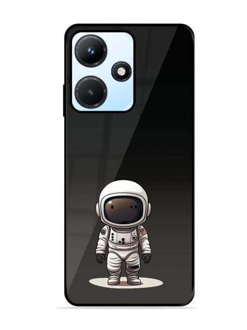 Neon Astronaut Glossy Soft Edge Case for Infinix Hot 30I