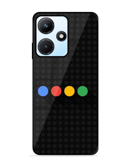 Google Dots Glossy Soft Edge Case for Infinix Hot 30I Chachhi