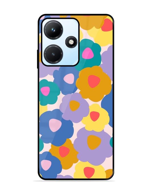 Flower Power Glossy Soft Edge Case for Infinix Hot 30I Chachhi