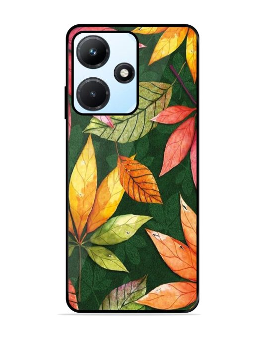 Autumn'S Embrace Glossy Soft Edge Case for Infinix Hot 30I Chachhi