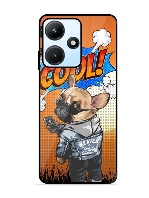 Cool Pup Glossy Soft Edge Case for Infinix Hot 30I Chachhi