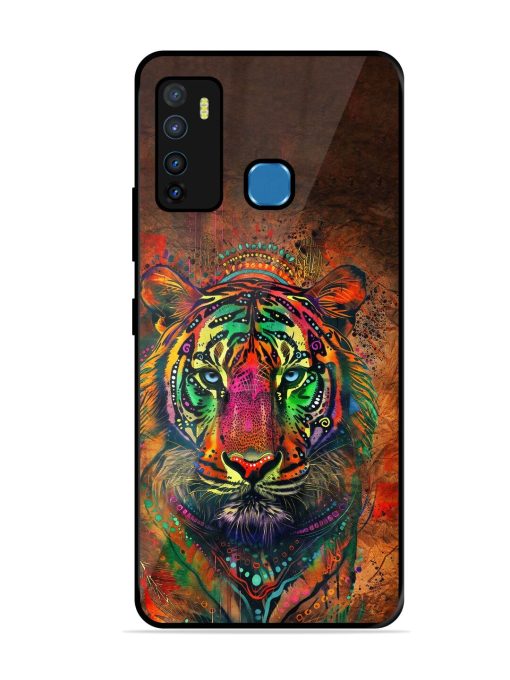 Cosmic Tiger Glossy Soft Edge Case for Infinix Hot 9 Chachhi