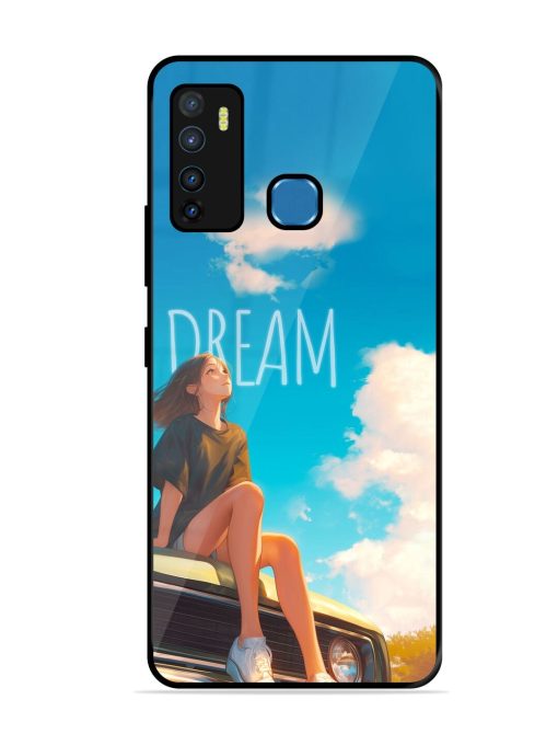 Girly Dream Art Glossy Soft Edge Case for Infinix Hot 9 Chachhi