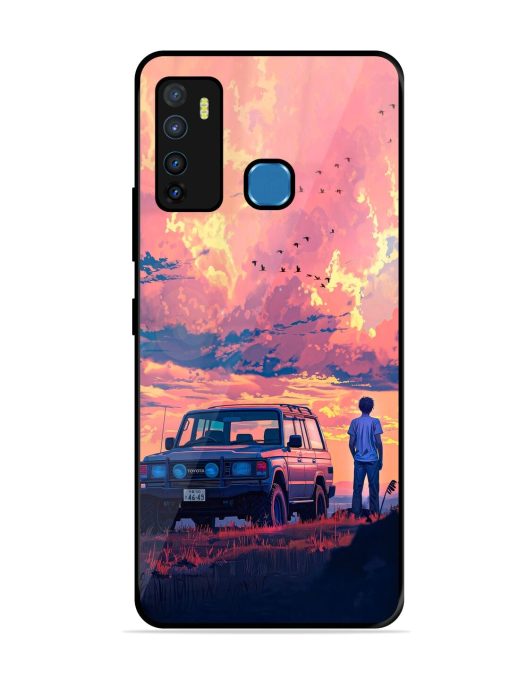 Solitude'S Horizon Glossy Soft Edge Case for Infinix Hot 9 Chachhi