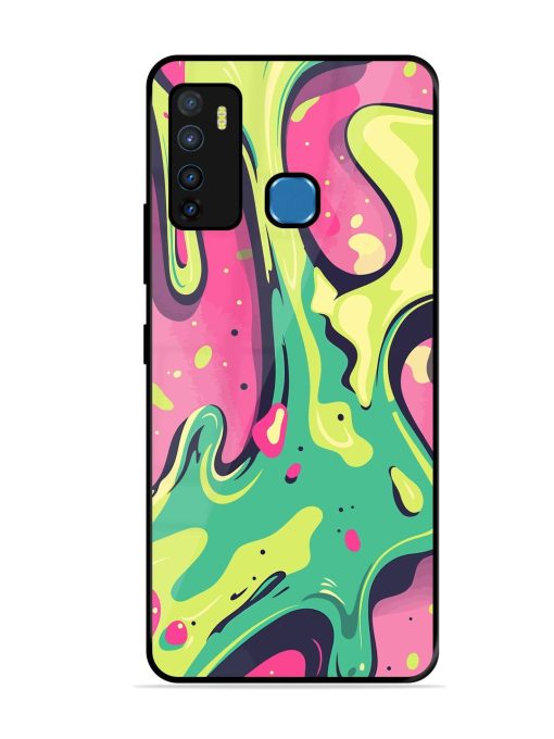 Gooey Grooves Glossy Soft Edge Case for Infinix Hot 9 Chachhi