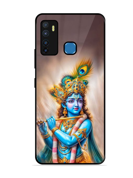 Divine Krishna Glossy Soft Edge Case for Infinix Hot 9 Chachhi