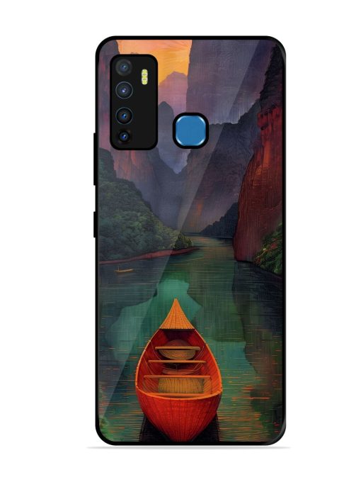 Serene Passage Glossy Soft Edge Case for Infinix Hot 9 Chachhi