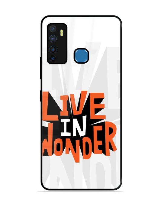 Wonder Burst Glossy Soft Edge Case for Infinix Hot 9 Chachhi