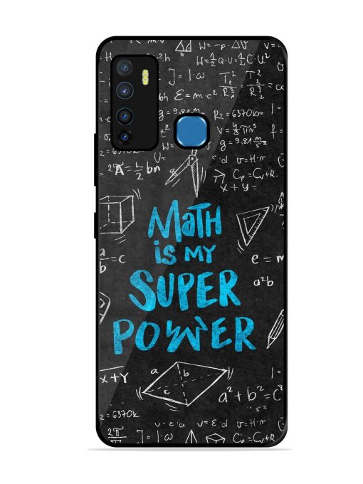 Math Magic Glossy Soft Edge Case for Infinix Hot 9 Chachhi