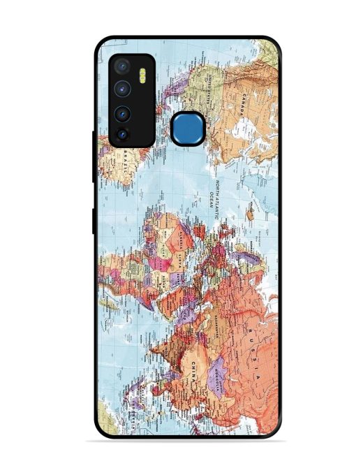 Our Blue Marble Glossy Soft Edge Case for Infinix Hot 9 Chachhi