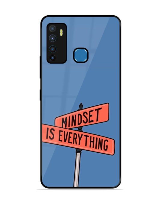 Mindset Matters Glossy Soft Edge Case for Infinix Hot 9 Chachhi