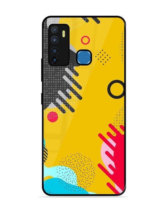 Neon Pop Glossy Soft Edge Case for Infinix Hot 9 Chachhi