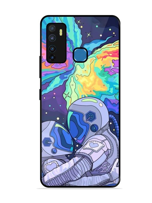 Cosmic Love Glossy Soft Edge Case for Infinix Hot 9 Chachhi