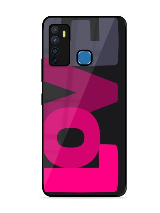 Pixelated Pastel Glossy Soft Edge Case for Infinix Hot 9 Chachhi