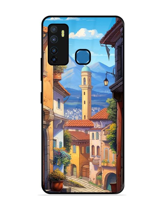 Tuscan Twilight Glossy Soft Edge Case for Infinix Hot 9 Chachhi