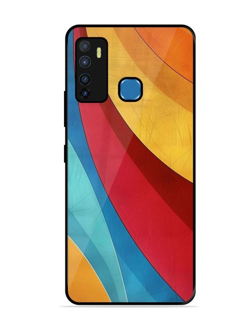 Curving Canvas Glossy Soft Edge Case for Infinix Hot 9 Chachhi