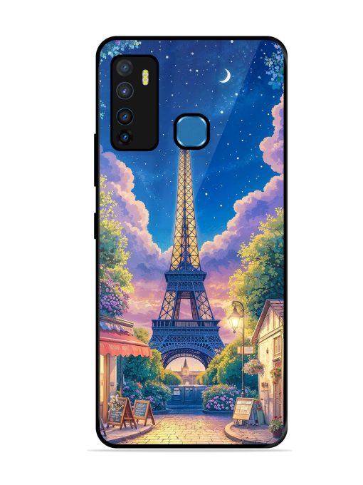 Twilight In Paris Glossy Soft Edge Case for Infinix Hot 9 Chachhi