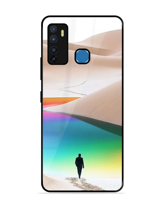 Desert Dreams Glossy Soft Edge Case for Infinix Hot 9 Chachhi