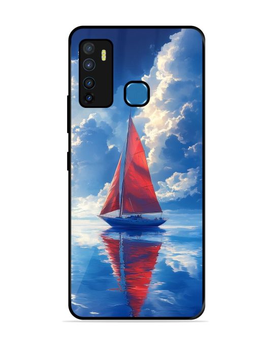 Crimson Sails Glossy Soft Edge Case for Infinix Hot 9 Chachhi