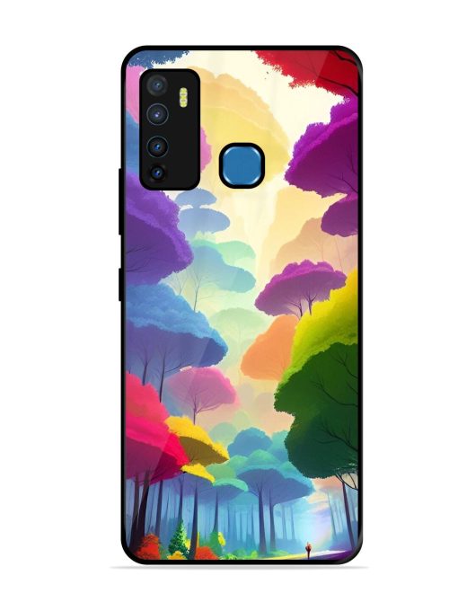 Rainbow Road Glossy Soft Edge Case for Infinix Hot 9 Chachhi