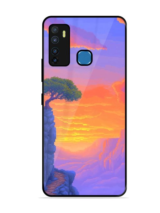 Cliffside Solitude Glossy Soft Edge Case for Infinix Hot 9 Chachhi