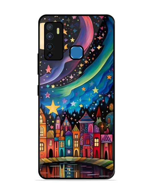 Starlit Village Glossy Soft Edge Case for Infinix Hot 9 Chachhi