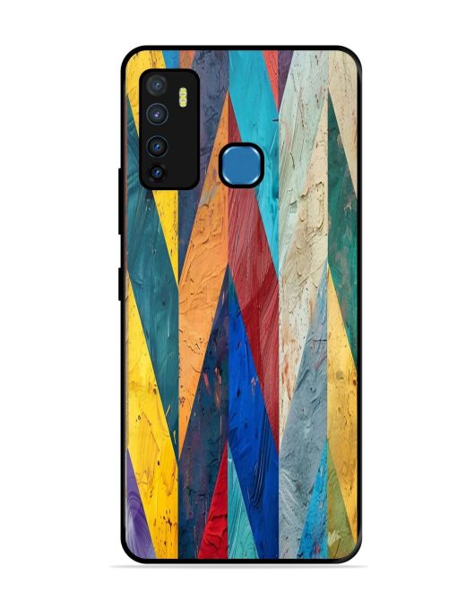 Abstract Tapestry Glossy Soft Edge Case for Infinix Hot 9 Chachhi