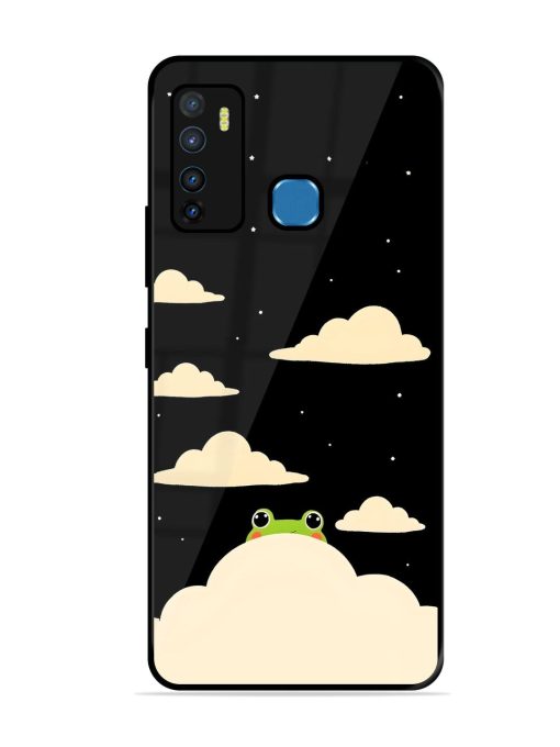 Froggy Night Sky Glossy Soft Edge Case for Infinix Hot 9 Chachhi