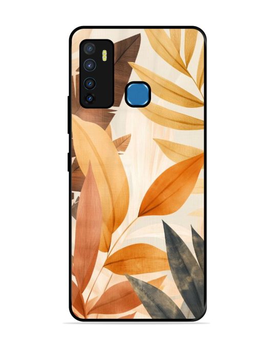 Earthy Elegance Glossy Soft Edge Case for Infinix Hot 9 Chachhi