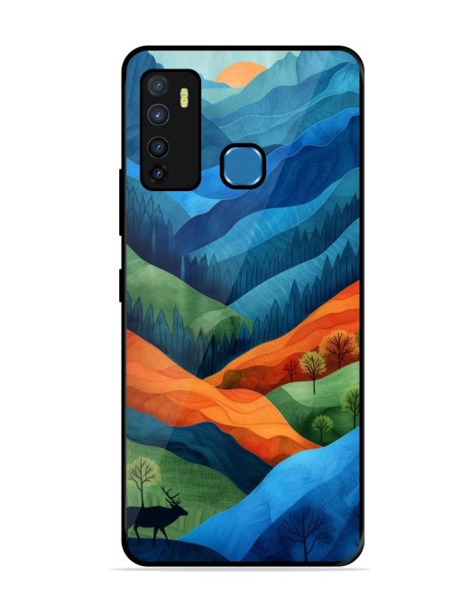 Layers Of The Land Glossy Soft Edge Case for Infinix Hot 9 Chachhi