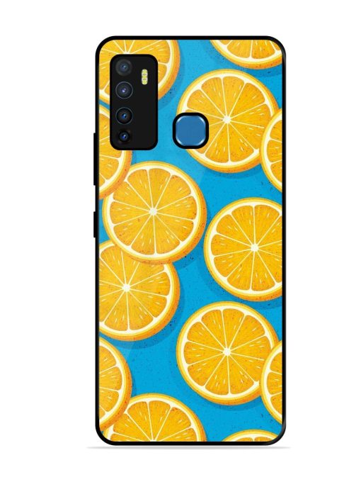 Citrus Symphony Glossy Soft Edge Case for Infinix Hot 9 Chachhi