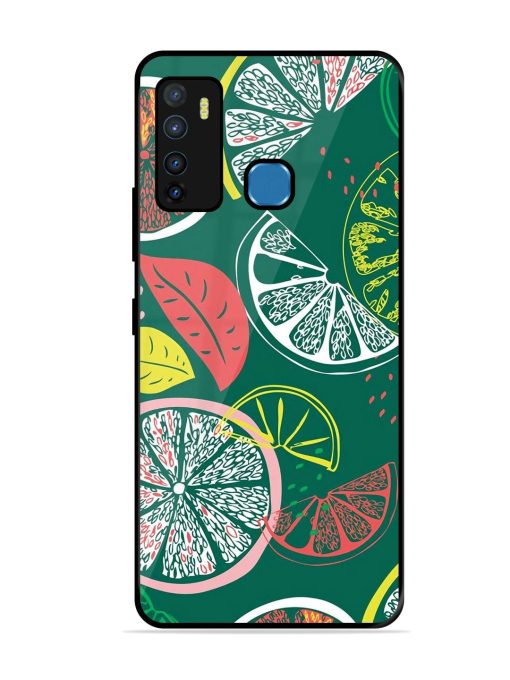 Citrus Symphony Glossy Soft Edge Case for Infinix Hot 9 Chachhi