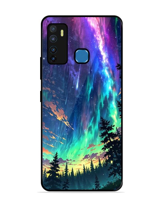 Cosmic Canvas Glossy Soft Edge Case for Infinix Hot 9 Chachhi