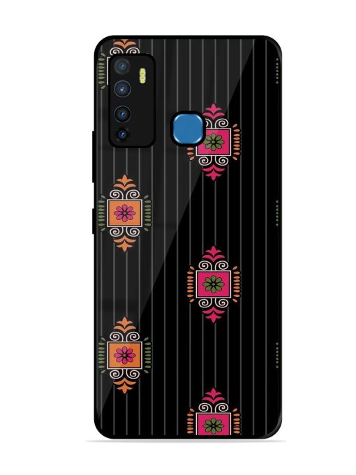 Ornate Elegance Glossy Soft Edge Case for Infinix Hot 9