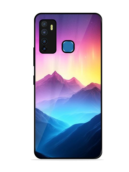 Cosmic Mountains Glossy Soft Edge Case for Infinix Hot 9 Chachhi