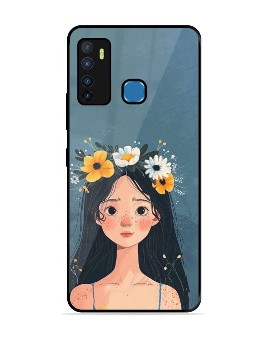 Gurl Art Glossy Soft Edge Case for Infinix Hot 9 Chachhi