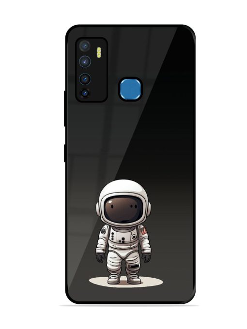 Neon Astronaut Glossy Soft Edge Case for Infinix Hot 9 Chachhi