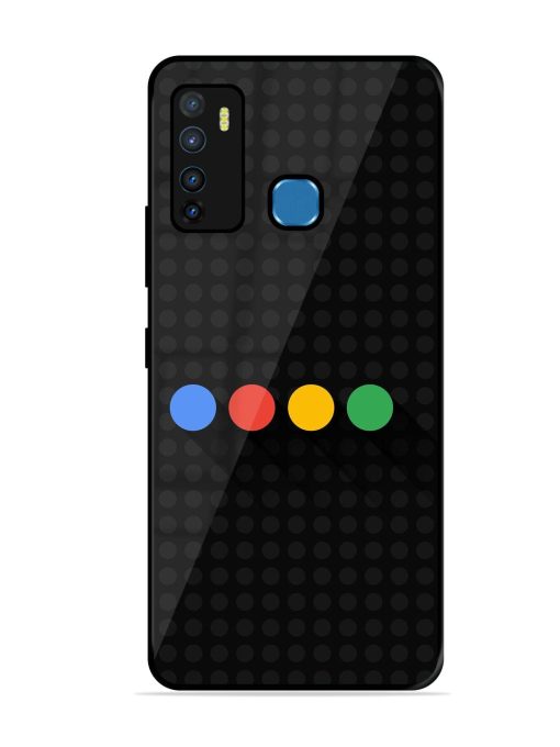 Google Dots Glossy Soft Edge Case for Infinix Hot 9 Chachhi